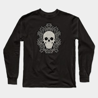 Floral skull Long Sleeve T-Shirt